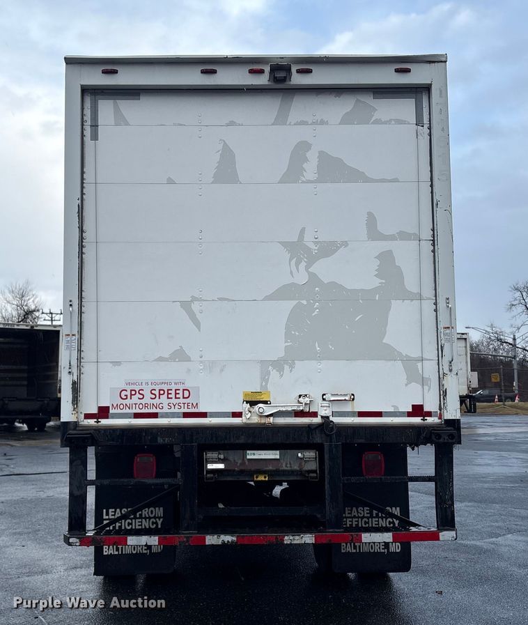 image for item DT2773 2017 Hino 268 refrigerated truck