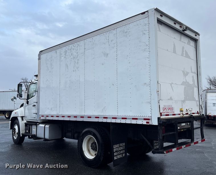 image for item DT2773 2017 Hino 268 refrigerated truck
