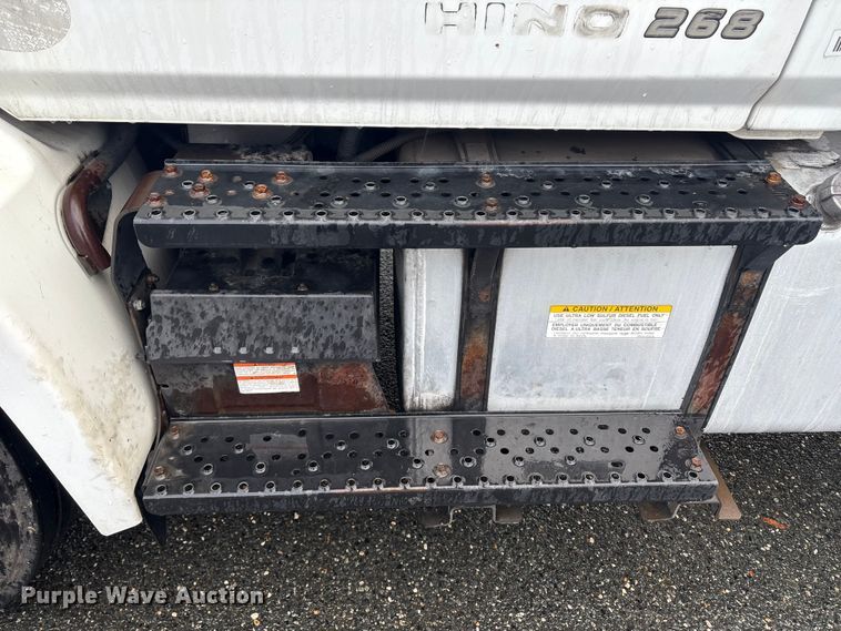 image for item DT2773 2017 Hino 268 refrigerated truck