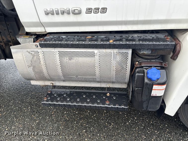 image for item DT2773 2017 Hino 268 refrigerated truck