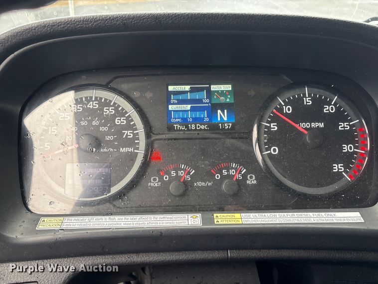 image for item DT2773 2017 Hino 268 refrigerated truck