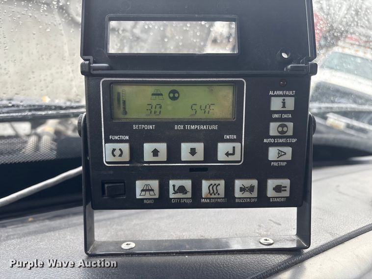 image for item DT2773 2017 Hino 268 refrigerated truck