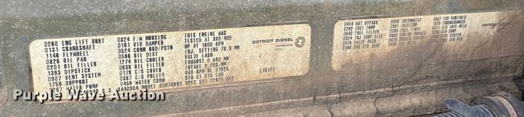 image for item DW7363 1996 Freightliner FLD120 truck cab and chassis