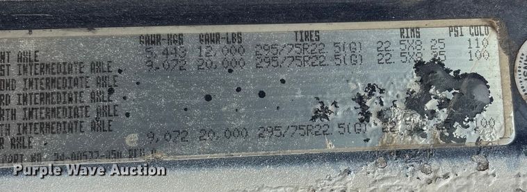 image for item DW7363 1996 Freightliner FLD120 truck cab and chassis