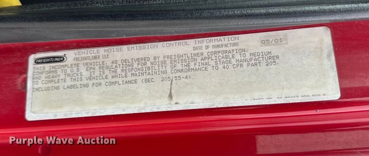 image for item EA2205 2002 Freightliner FL70 fuel truck