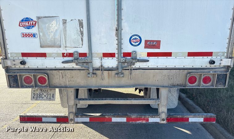 image for item EA7132 2016 Utility VS2RA refrigerated van trailer
