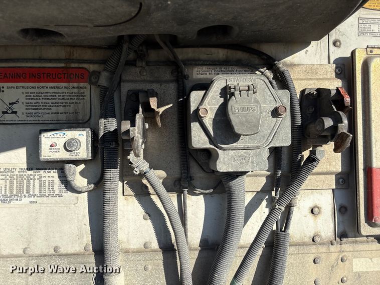 image for item EA7132 2016 Utility VS2RA refrigerated van trailer