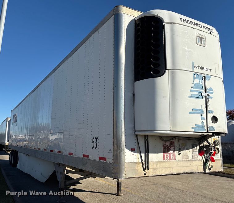 image for item EA7134 2013 Utility VS2RA refrigerated van trailer