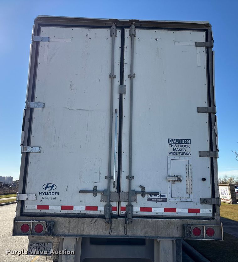 image for item EA7135 2016 Hyundai VR2530152-AS refrigerated van trailer