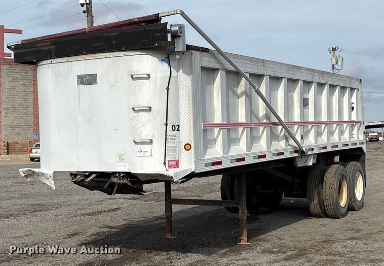image for item EA7832 1998 Travis end dump trailer