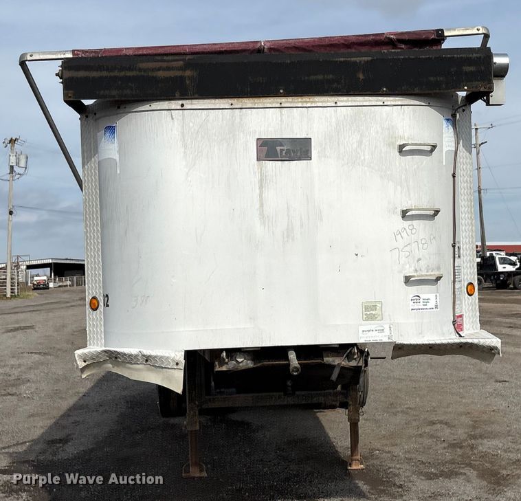 image for item EA7832 1998 Travis end dump trailer