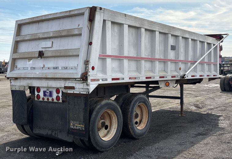 image for item EA7832 1998 Travis end dump trailer
