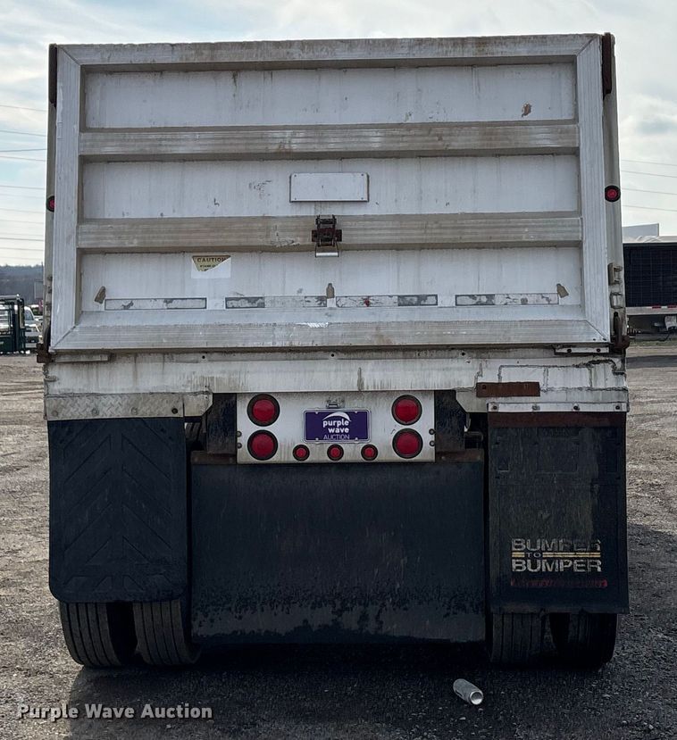 image for item EA7832 1998 Travis end dump trailer