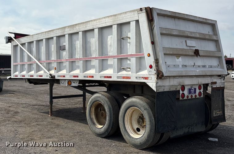 image for item EA7832 1998 Travis end dump trailer