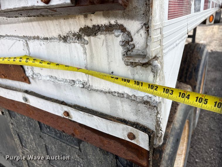 image for item EA7832 1998 Travis end dump trailer