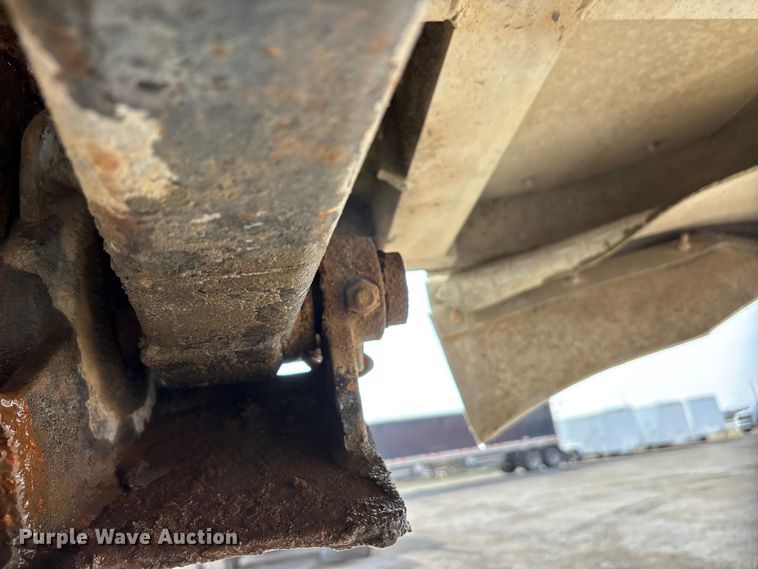 image for item EA7832 1998 Travis end dump trailer