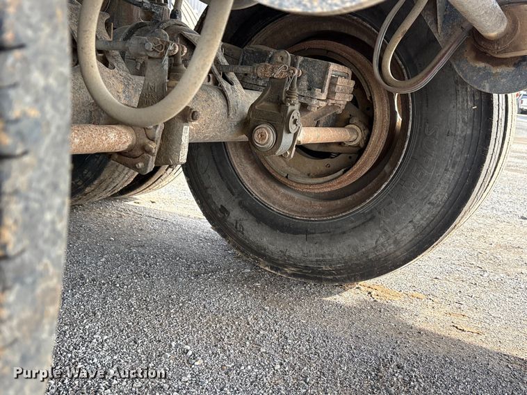 image for item EA7832 1998 Travis end dump trailer