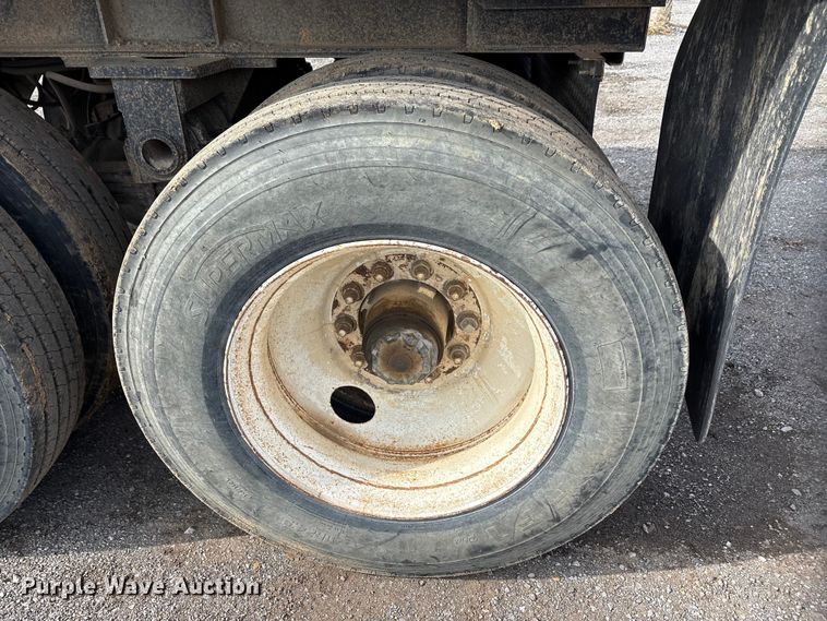 image for item EA7832 1998 Travis end dump trailer
