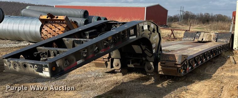 image for item EA7834 2014 Trail King lowboy equipment trailer