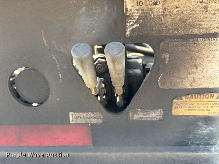 image for item EA7834 2014 Trail King lowboy equipment trailer