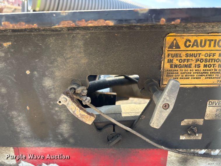 image for item EA7834 2014 Trail King lowboy equipment trailer