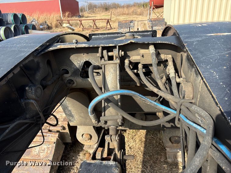 image for item EA7834 2014 Trail King lowboy equipment trailer