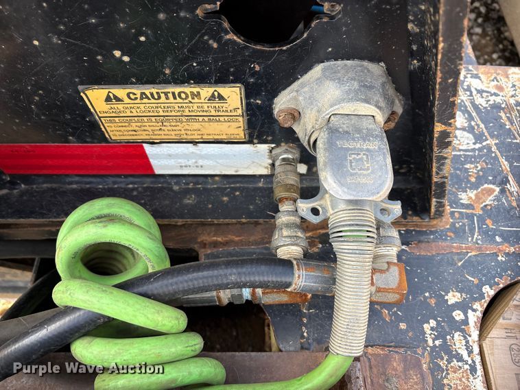 image for item EA7834 2014 Trail King lowboy equipment trailer