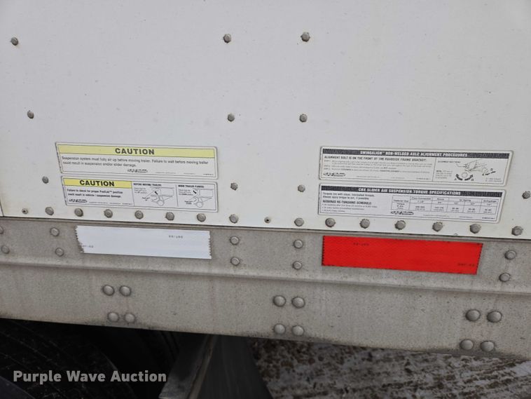 image for item EB1215 2017 Vanguard National Trailer Corporation MaxCube dry van trailer