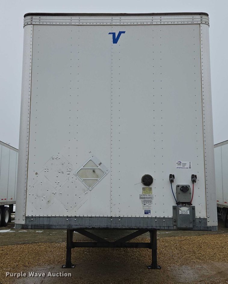 image for item EB1216 2017 Vanguard National Trailer Corporation MaxCube dry van trailer