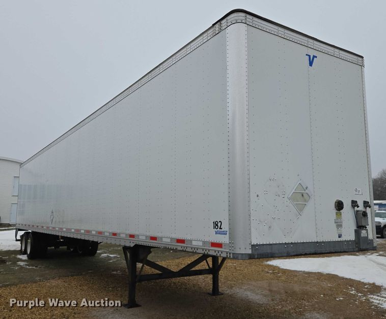 image for item EB1216 2017 Vanguard National Trailer Corporation MaxCube dry van trailer