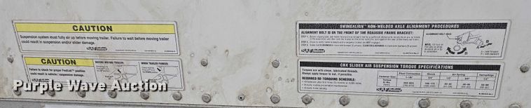 image for item EB1216 2017 Vanguard National Trailer Corporation MaxCube dry van trailer