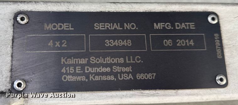 image for item EN0788 2014 Kalmar Ottawa yard truck