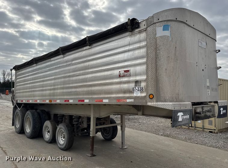 image for item EN0802 2008 Travis Body & Trailer, Inc. end dump trailer