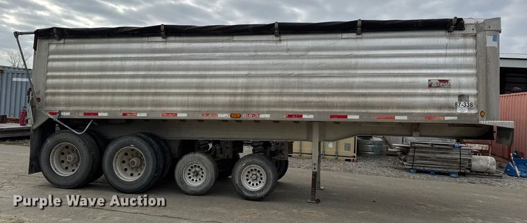 image for item EN0802 2008 Travis Body & Trailer, Inc. end dump trailer