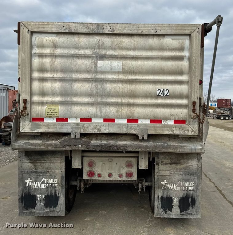 image for item EN0802 2008 Travis Body & Trailer, Inc. end dump trailer