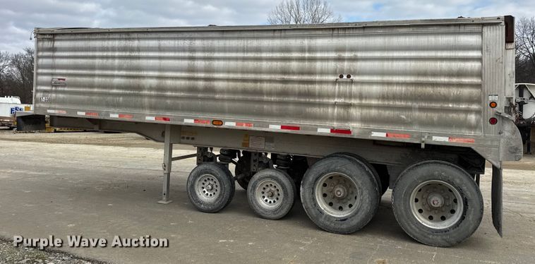 image for item EN0802 2008 Travis Body & Trailer, Inc. end dump trailer