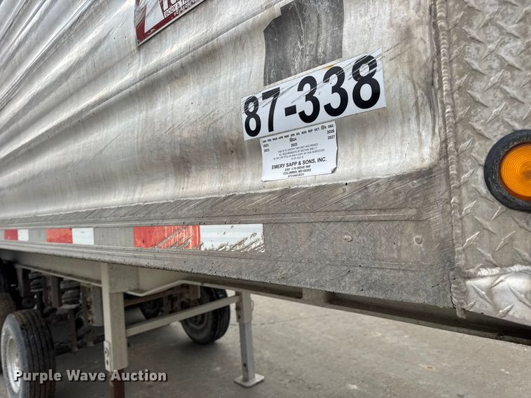 image for item EN0802 2008 Travis Body & Trailer, Inc. end dump trailer