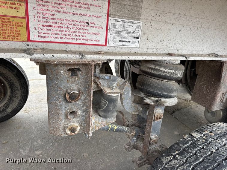 image for item EN0802 2008 Travis Body & Trailer, Inc. end dump trailer