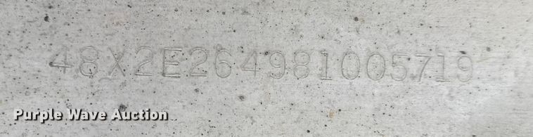 image for item EN0802 2008 Travis Body & Trailer, Inc. end dump trailer