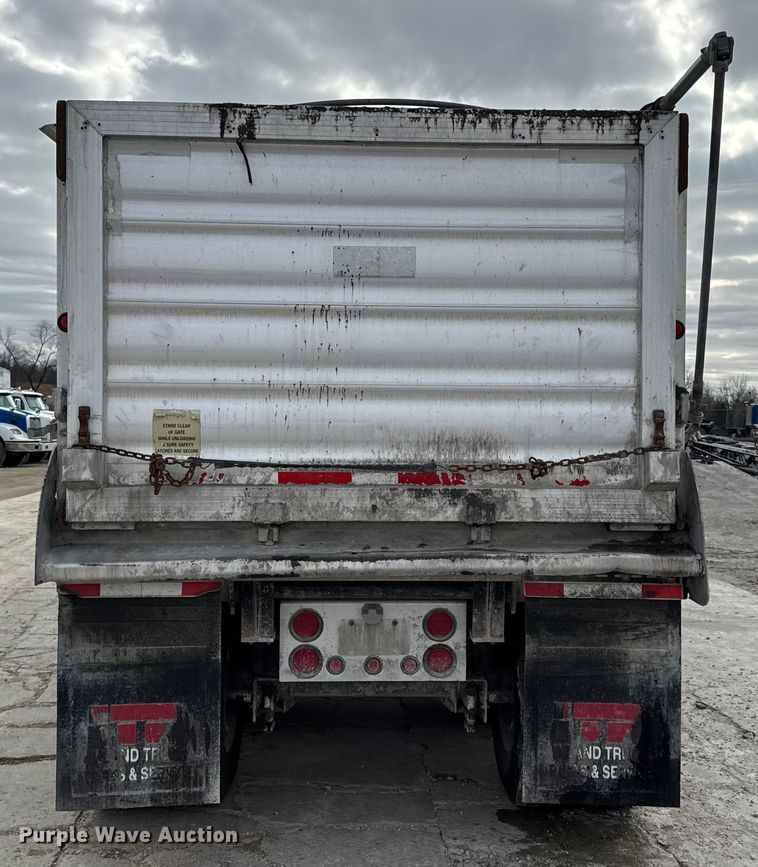 image for item EN0803 2008 Travis Body & Trailer, Inc. end dump trailer
