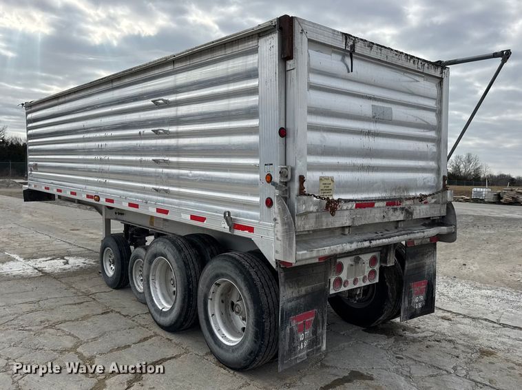 image for item EN0803 2008 Travis Body & Trailer, Inc. end dump trailer