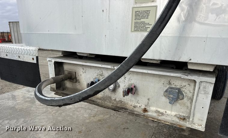 image for item EN0803 2008 Travis Body & Trailer, Inc. end dump trailer