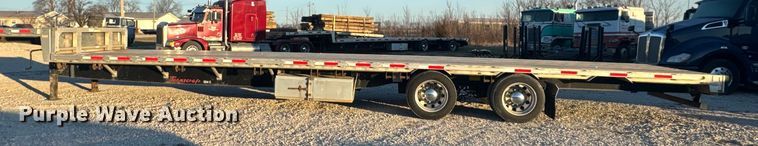 image for item EN0817 2019 Transcraft 554C drop deck trailer