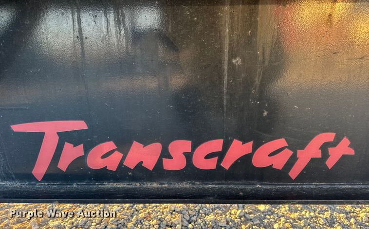 image for item EN0817 2019 Transcraft 554C drop deck trailer