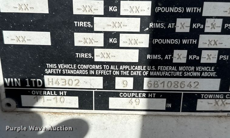 image for item EP2731 2006 Timpte grain trailer