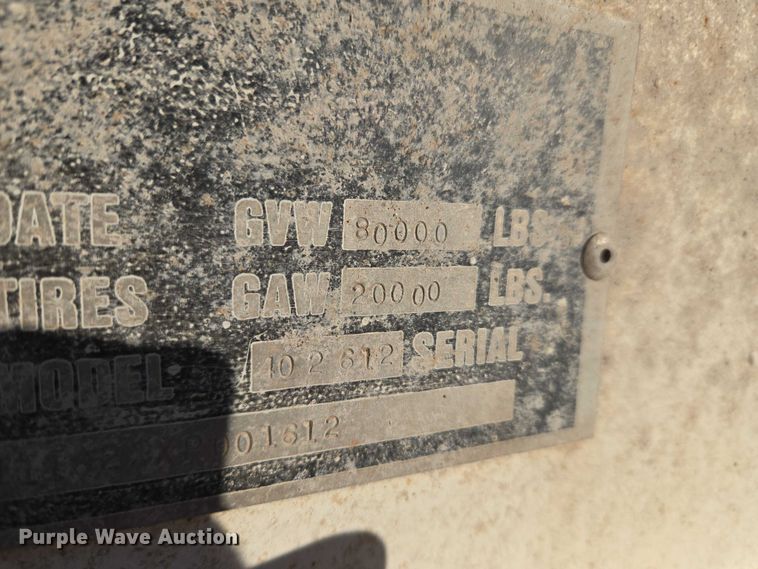 image for item ET5437 1999 CPS SBD210 bottom dump trailer