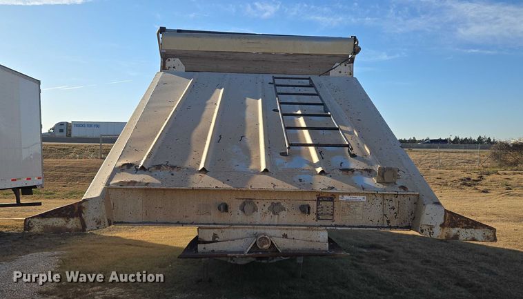 image for item ET5438 2008 Construction Trailer Specialist, INC. BDT40 bottom dump trailer