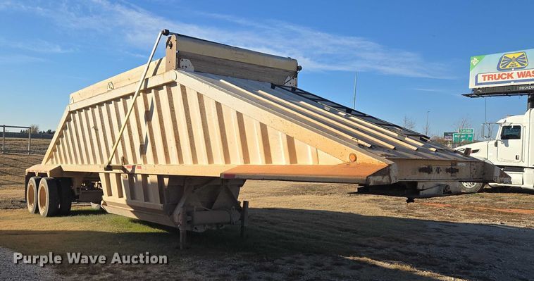 image for item ET5438 2008 Construction Trailer Specialist, INC. BDT40 bottom dump trailer