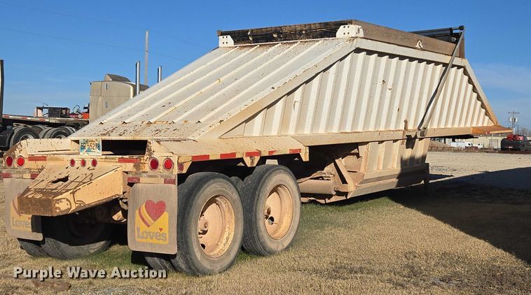 image for item ET5438 2008 Construction Trailer Specialist, INC. BDT40 bottom dump trailer