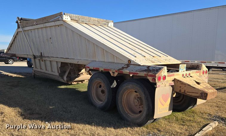 image for item ET5438 2008 Construction Trailer Specialist, INC. BDT40 bottom dump trailer